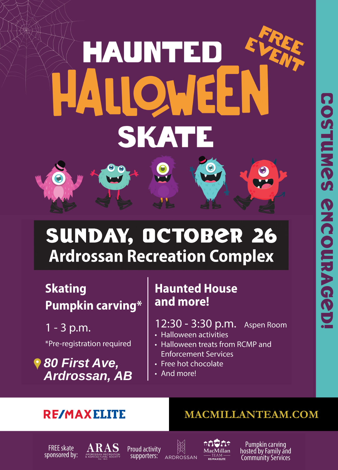 🎃 Haunted Skate 2025: A Spooktacular Community Event with The MacMillan Team